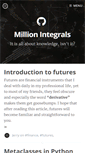 Mobile Screenshot of millionintegrals.com